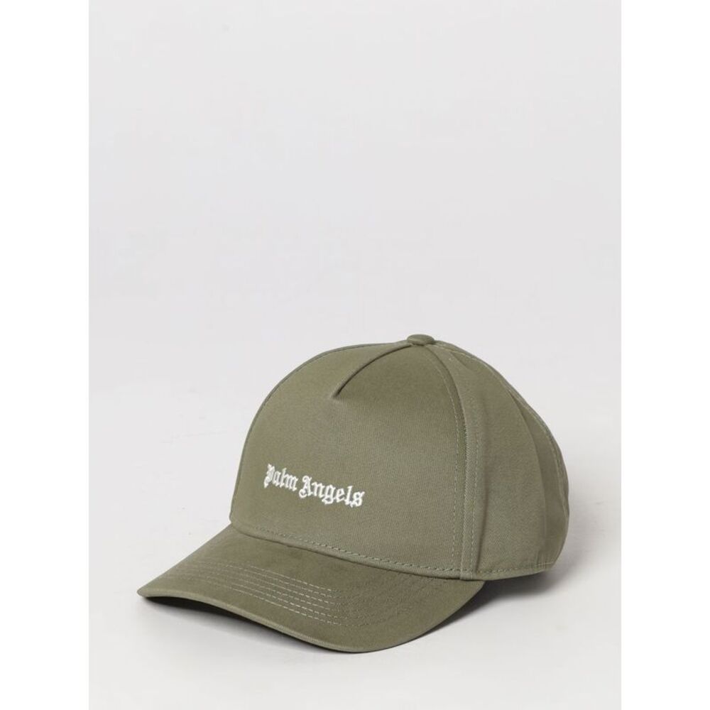 Palm Angels Hat Men Green